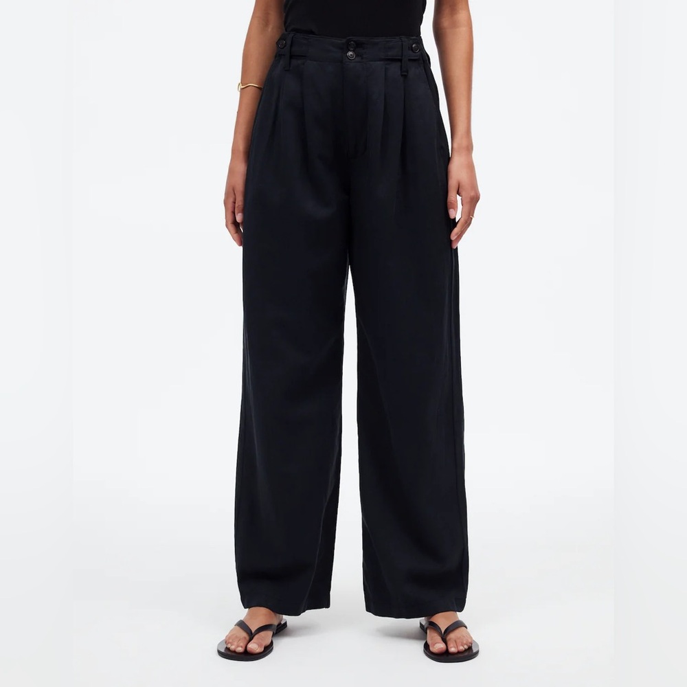 NWT Madewell nh244 The Tall Harlow Wide-Leg Pant size T14